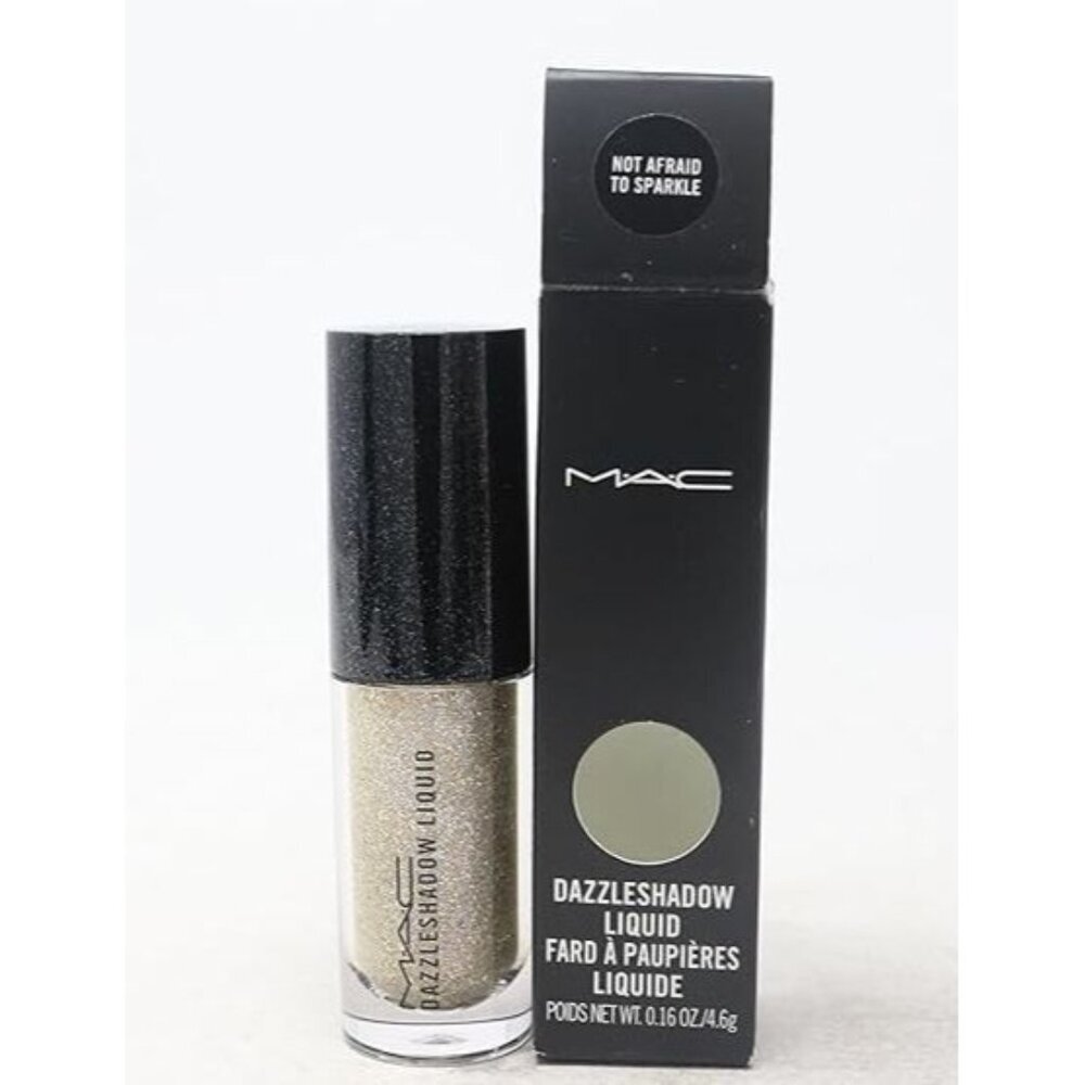 MAC Dazzleshadow Liquid Eyeshadow Not Afraid To Sparkle Longwear 0.16oz New